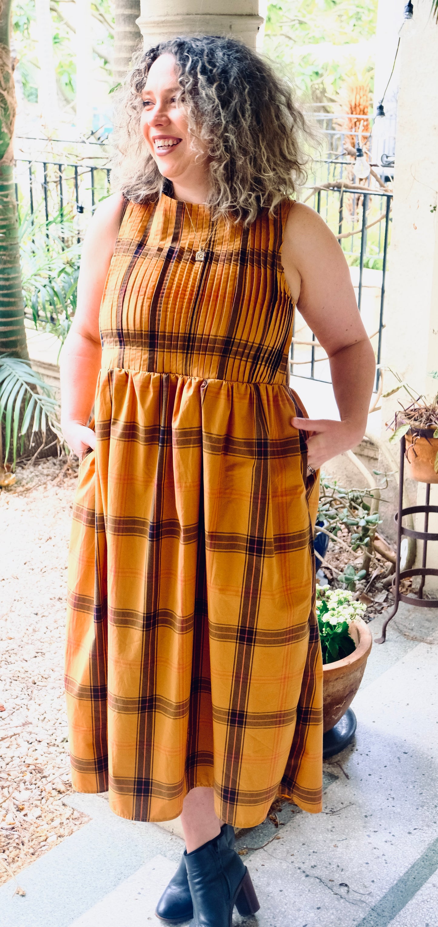 KODAK - PIN TUCK DRESS