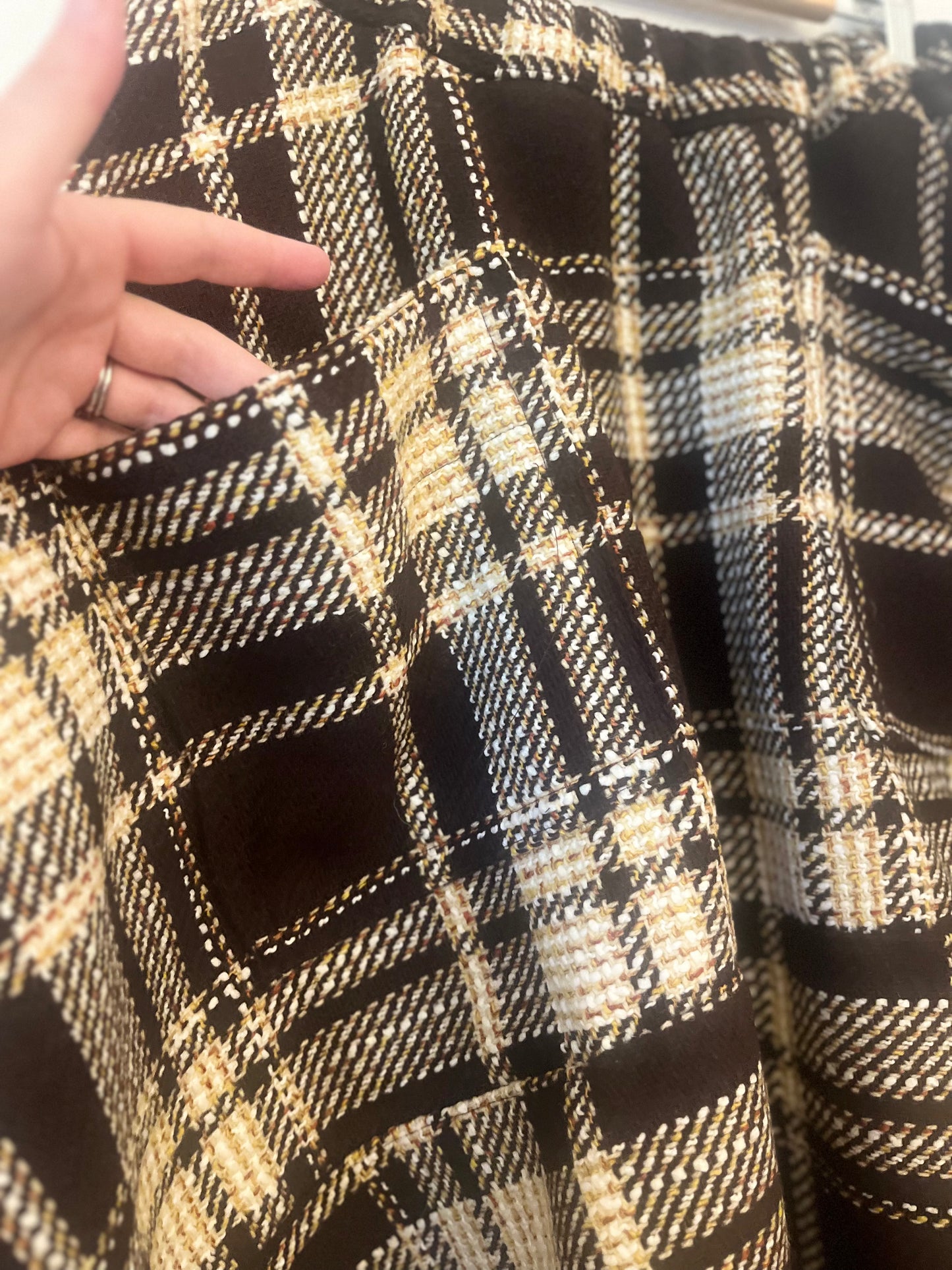 BUTTERSCOTCH BUBBLE SKIRT