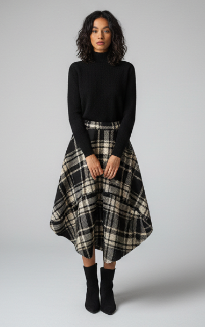 BUTTERSCOTCH BUBBLE SKIRT