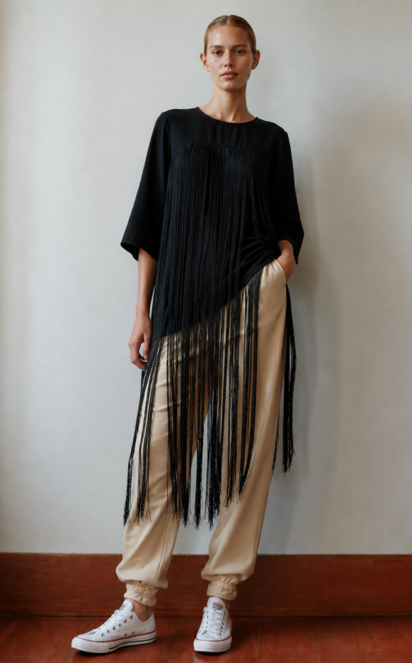 FREYE FRINGE TOP