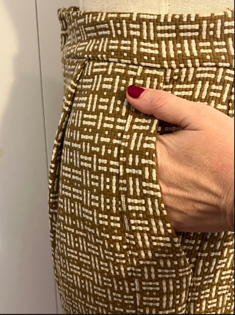 BORDEAUX BARREL PANT