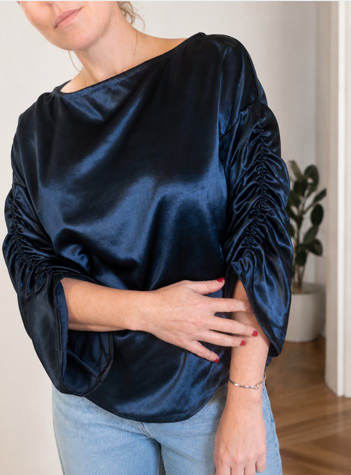 NICKY VELVET TOP