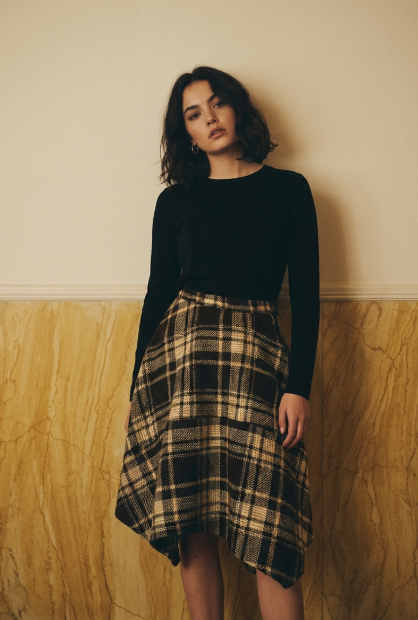 BUTTERSCOTCH BUBBLE SKIRT